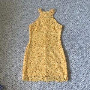 Lulus Love Poem Lace Dress